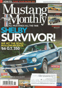 MUSTANG MONTHLY 2012 NOV - '67 390 GT, 428CJ TWISTER, '76 MACH 1